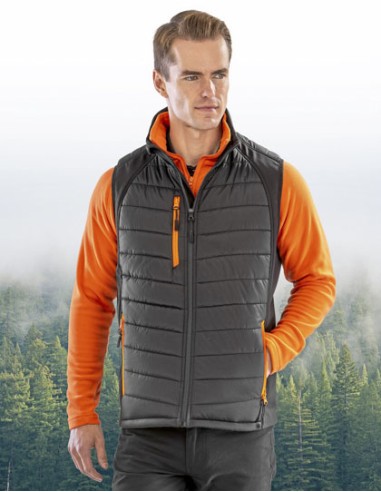 RES-R238X-Recycled Compass Padded Softshell Gilet
